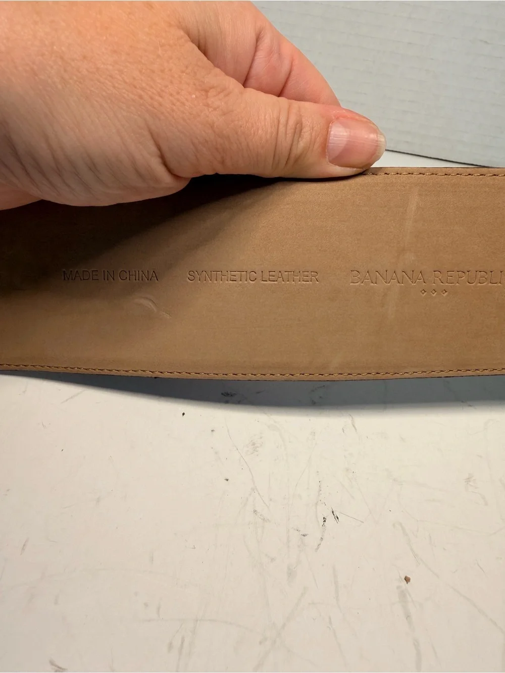 Banana Republic Brown Suede Wide Waist Belt with Gold-Tone Oval Buckle Size XS